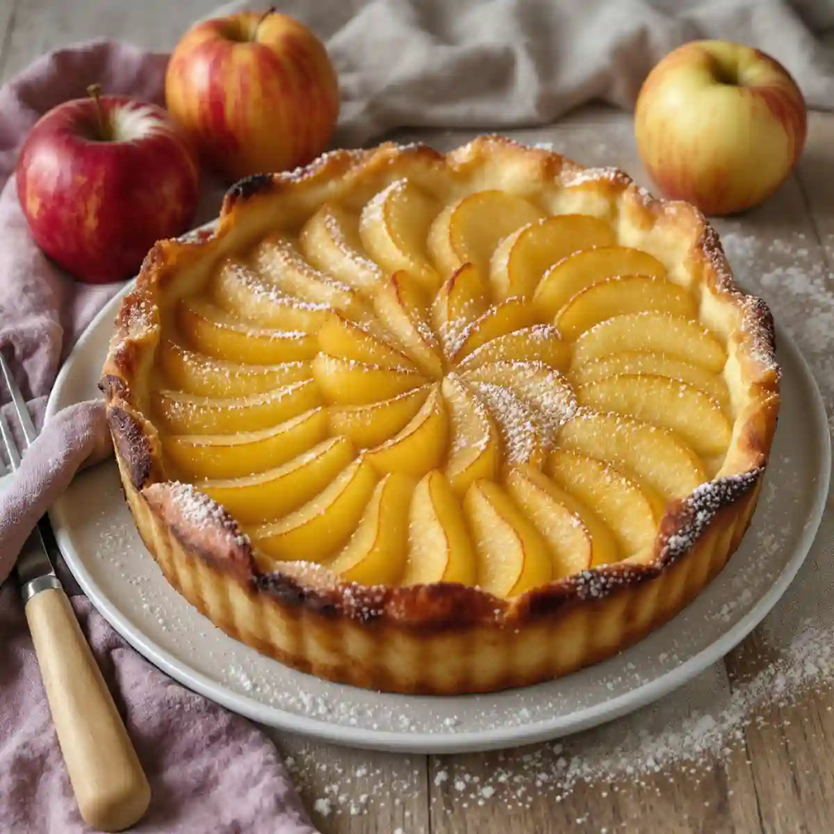 tarte aux pommes façon grand-mère