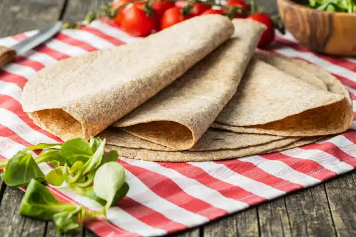 Tortillas de blé ou Wrap