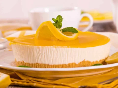 Cheesecake au citron sans cuisson au Thermomix