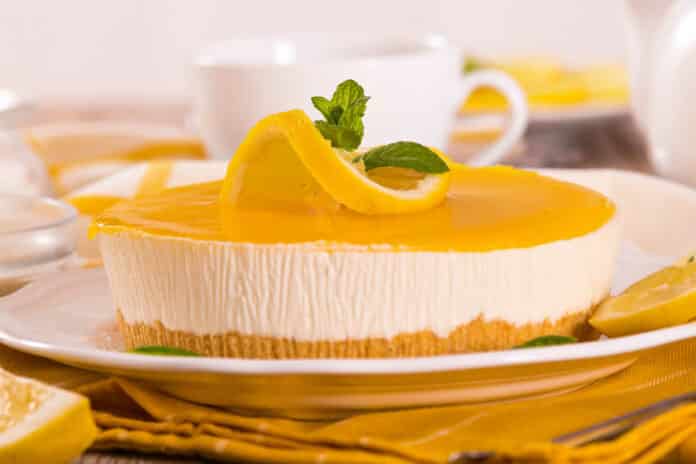 Cheesecake au citron sans cuisson au Thermomix