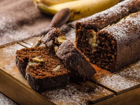 Pain aux bananes chocolat et noix au Thermomix
