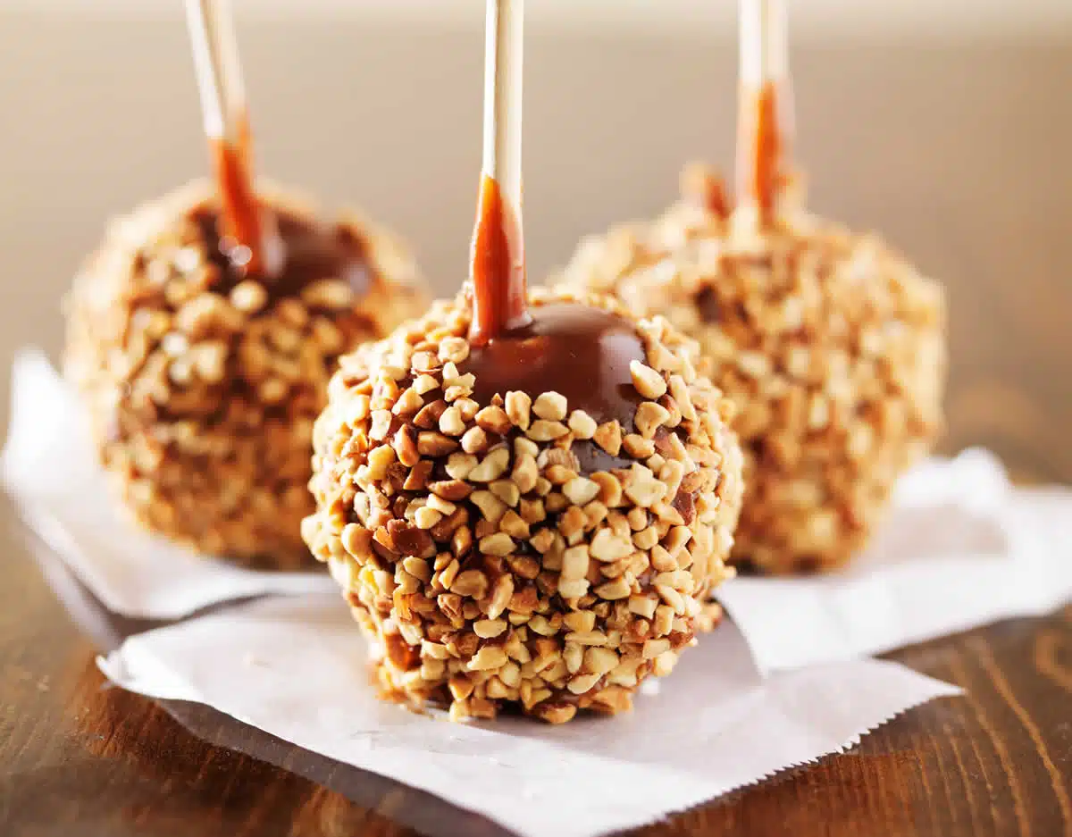 Pomme au caramel