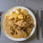 Poulet aux Champignons et Crème au Cookeo