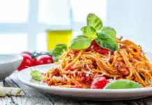 Spaghettis à la bolognaise express au Cookeo