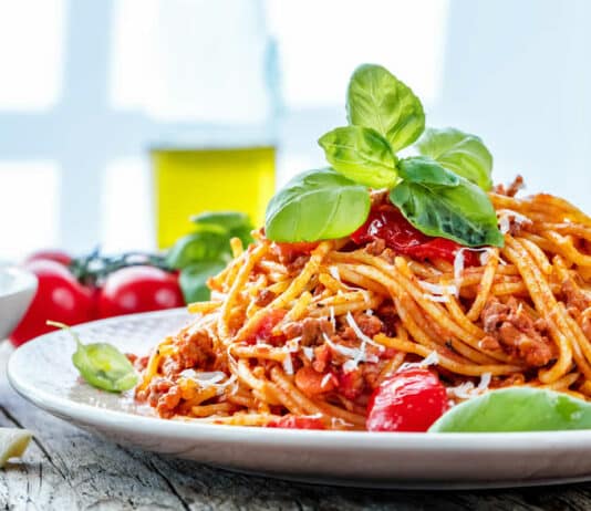 Spaghettis à la bolognaise express au Cookeo