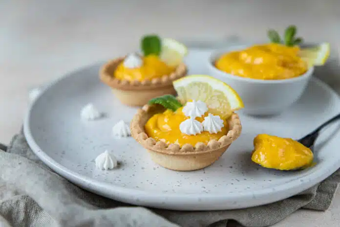 Tartelettes au citron lemon curd