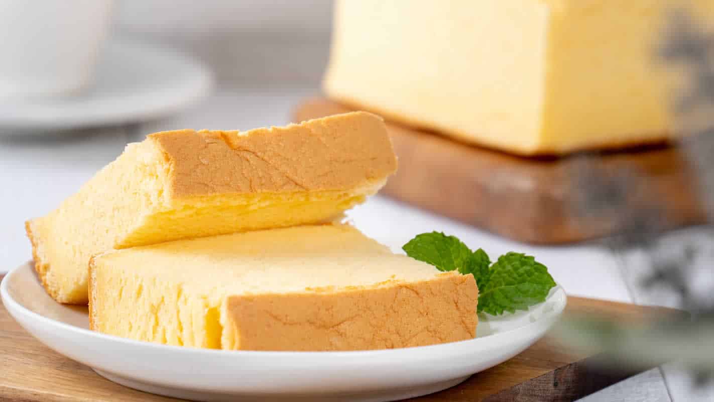 Cake au lait avec seulement 2 oeufs
