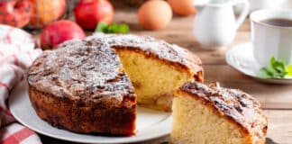 Gâteau aux pommes et yaourt pour 4 personnes