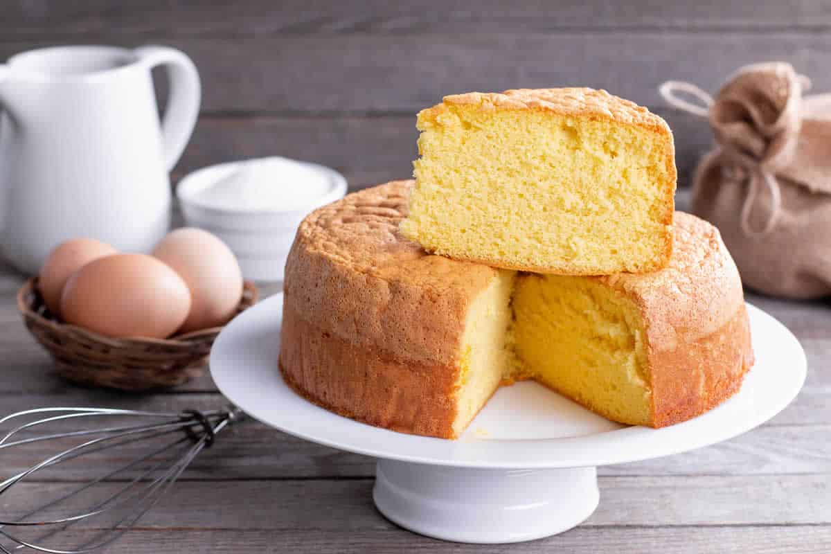Gâteau éponge fait maison