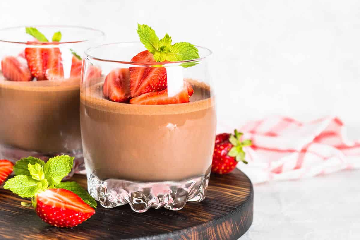 Pana cotta chocolat