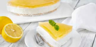 Cheesecake sans cuisson au citron