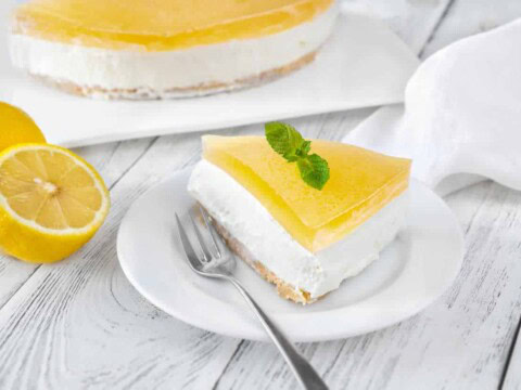 Cheesecake sans cuisson au citron