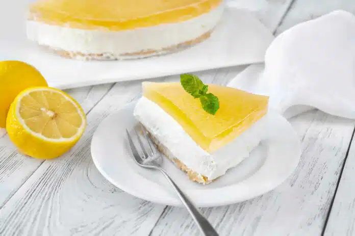 Cheesecake sans cuisson au citron