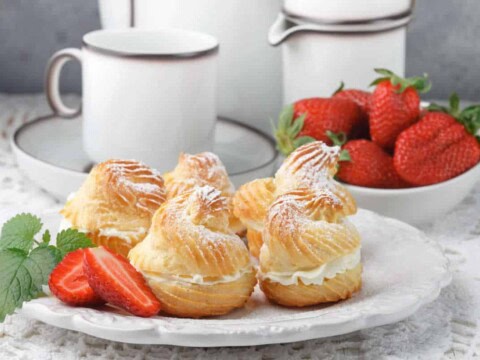 Choux à la crème Chantilly