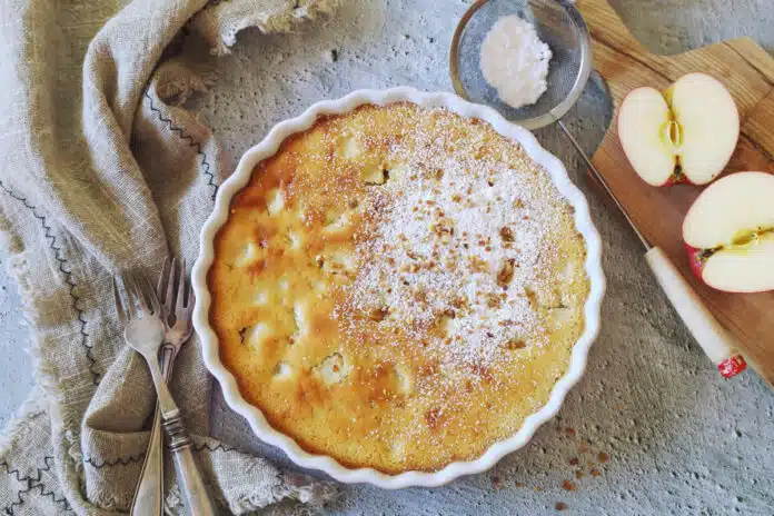 Clafoutis aux Pommes de ma Grand-Mère