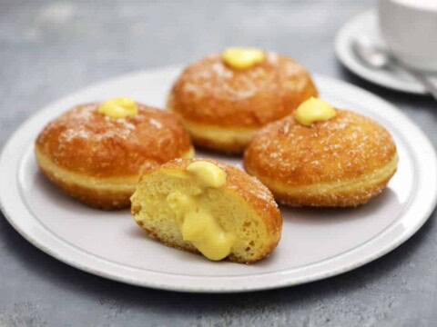 Crème anglaise réussie