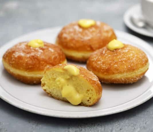 Crème anglaise réussie
