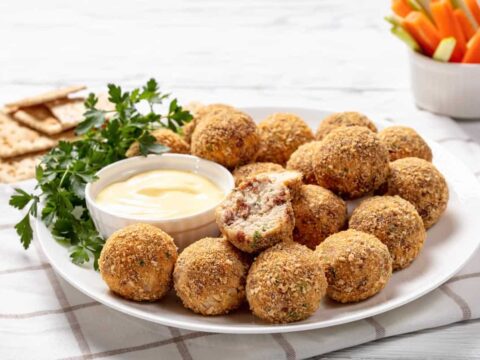 Croquettes fromage et jambon