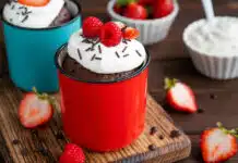 Dessert chocolat en 1 minute