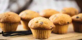 Muffins moelleux vanille et chocolat