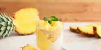Panna cotta Ananas maison