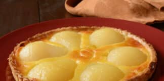 Tarte aux poires pour 6 personnes