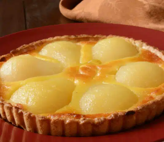 Tarte aux poires pour 6 personnes