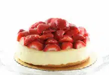 Cheesecake à la fraise dessert facile