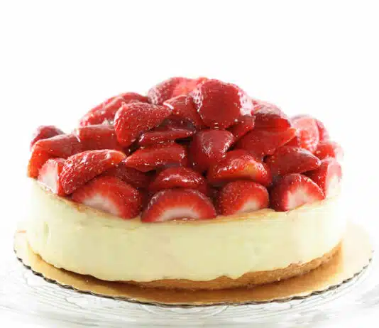 Cheesecake à la fraise dessert facile