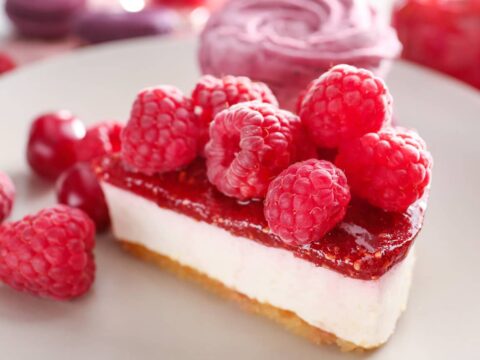 Cheesecake à la framboise sans cuisson