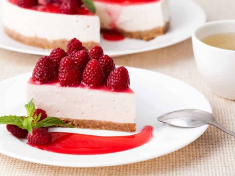 Cheesecake framboise sans cuisson