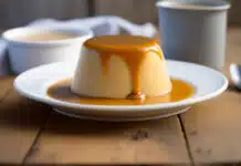 Flan au lait concentré et caramel