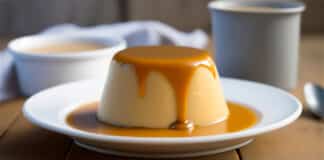 Flan au lait concentré et caramel