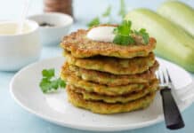 Galettes de courgettes au fromage