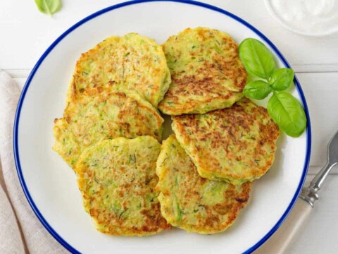 Galettes de courgettes râpées faciles