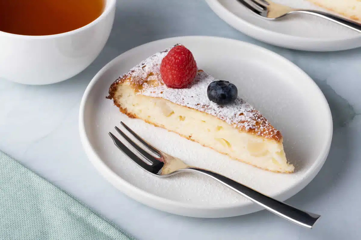 Gâteau aux pommes et mascarpone