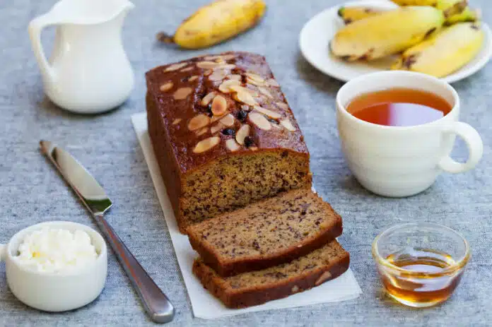 Gâteau moelleux banane et pomme