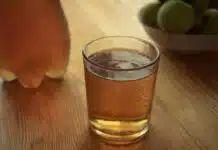 Jus de pomme pétillant