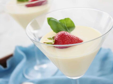 Mousse au chocolat blanc pour 4 personnes