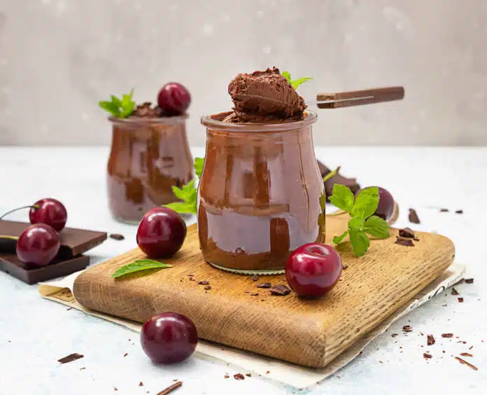 Mousse au chocolat sans oeuf