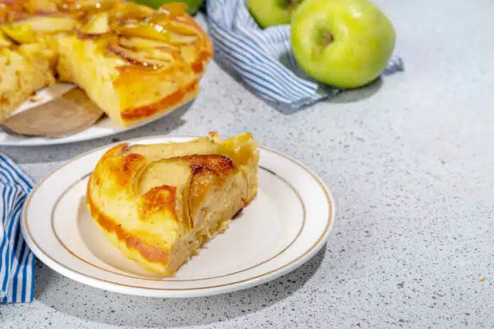 Nappage tarte aux pommes