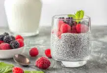 Pudding de chia au lait