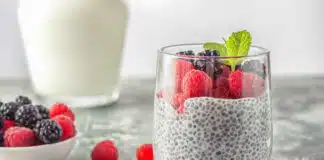 Pudding de chia au lait