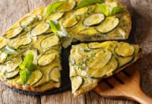 Tarte fine courgette fromage