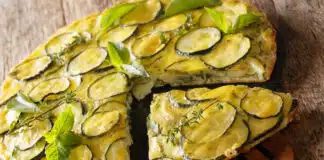 Tarte fine courgette fromage