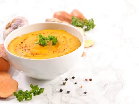 Velouté patate douce au thermomix