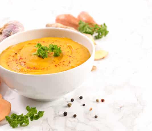 Velouté patate douce au thermomix