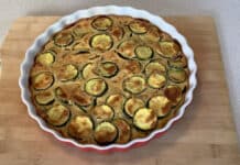 Scarpaccia de courgettes