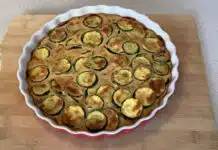 Scarpaccia de courgettes