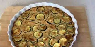 Scarpaccia de courgettes